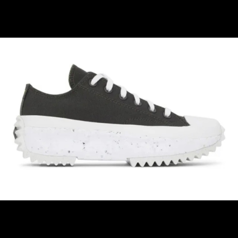Converse Run Star Hike Crater OX Low Men Size 8 Casual Shoe Gray Sneaker NIB New